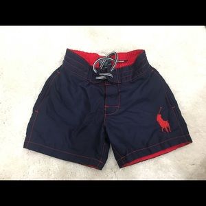 Polo Ralph Lauren Boys Big Pony swim trunks