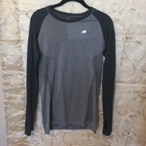 New balance long sleeve workout top
