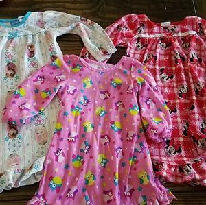 PJs: 3 Nightgowns, 3 pants, 5 shirts