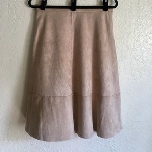 Soft Suede Skirt