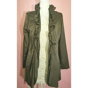 Kenar Olive Green Coat