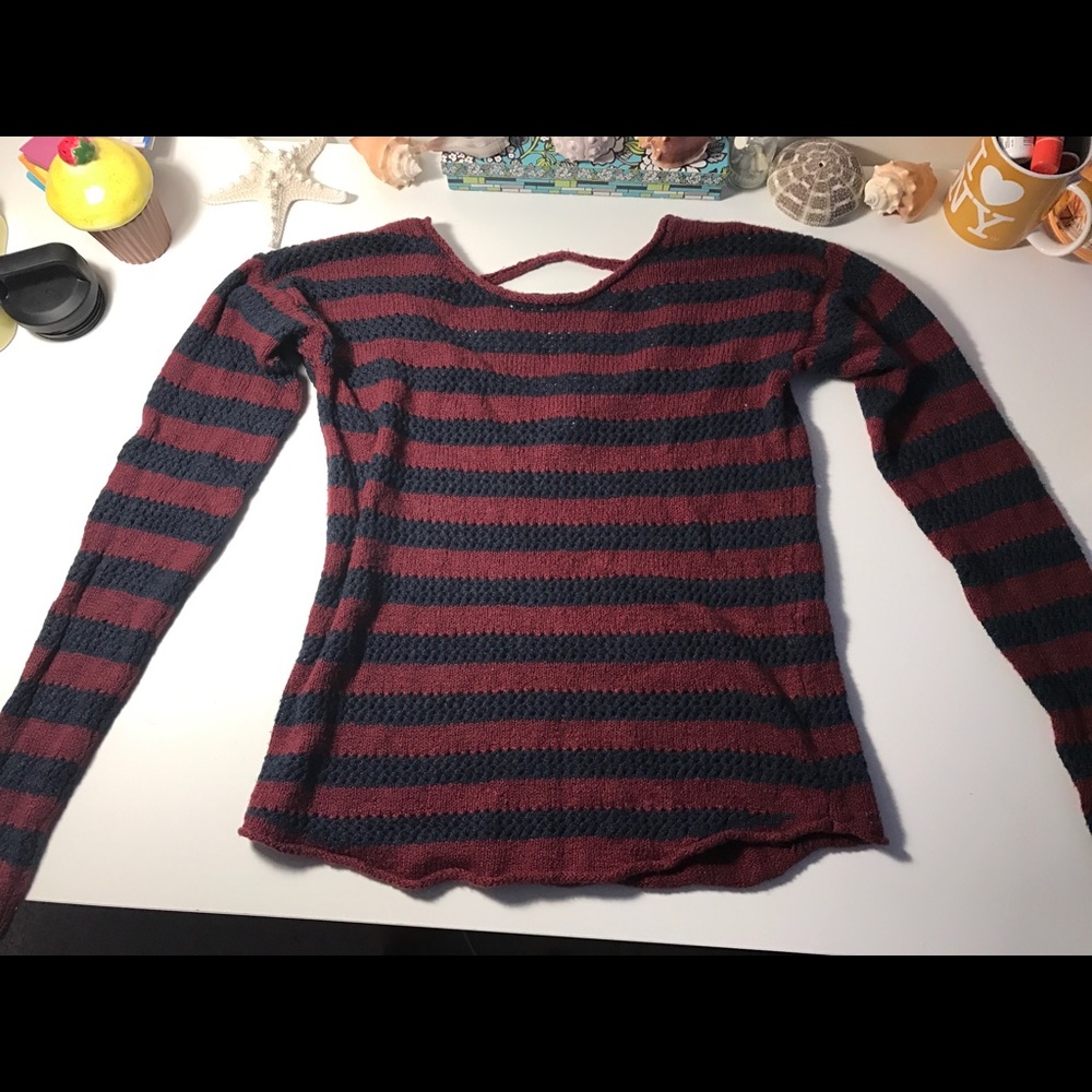 Bethany Mota Striped Sweater