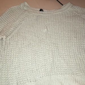 mint knit sweater