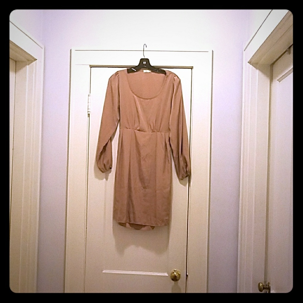 Everly Tan Dress