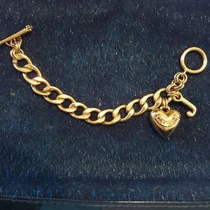 Juicy Couture charm bracelet with charms