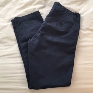 Wallace & Barnes for J Crew Blue Cotton Chinos
