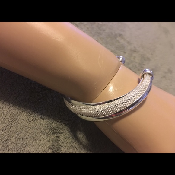 💥💥💥Fashion Bangle Bracelet Silver Plated - Picture 4 of 6