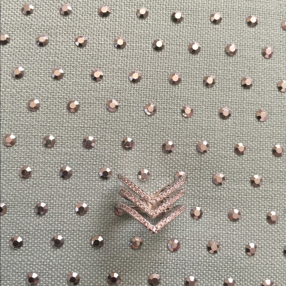 Silver midi ring