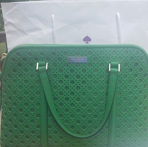 Sprout Green Kate Spade Rachelle  handbag