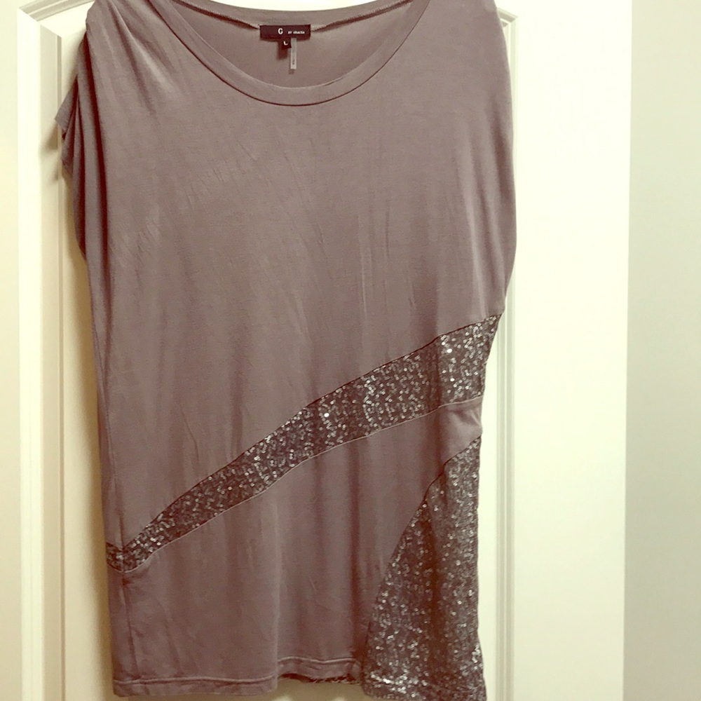 Super cute and soft short sleeve sparkle tee