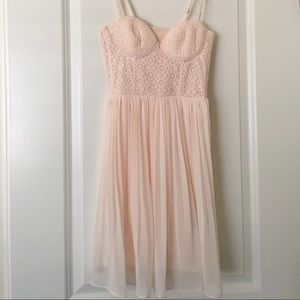 H&M Divided - Short Blush Colored Dress