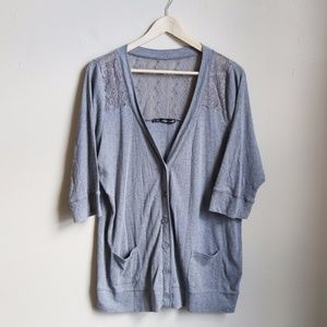 Maurices Lace Cardigan