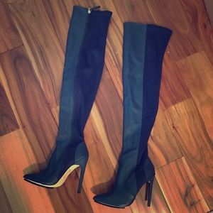 Blue boots