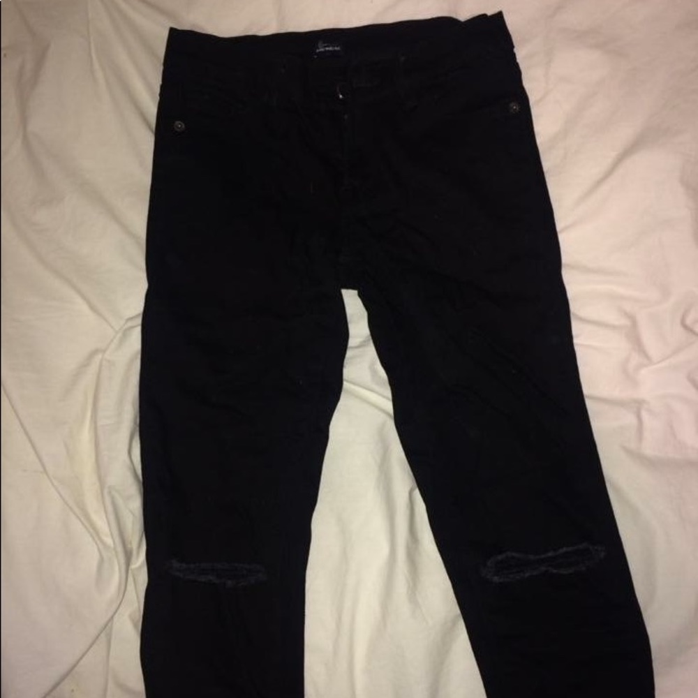 Brandy Melville ripped black jeans