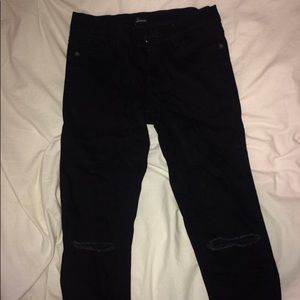Brandy Melville ripped black jeans