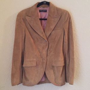 Dolce & Gabbanan suede blazer