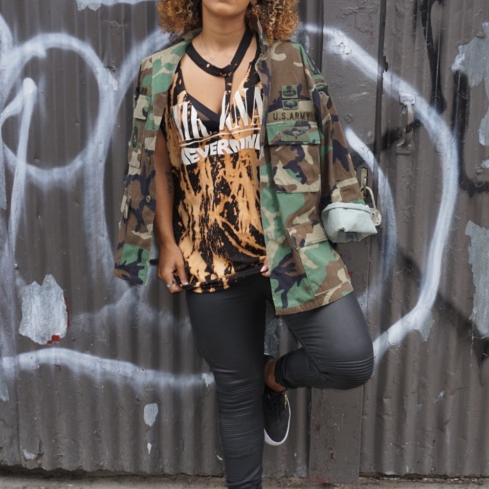 Oversized Army Jacket