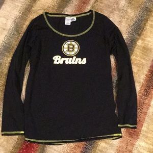 Boston Bruins long sleeve top medium