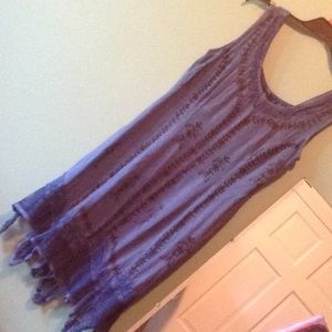 Blue hippy dress sizes/m
