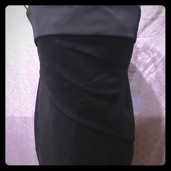 Strapless Black Dress - Picture 1 of 3