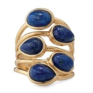 Stella & Dot Pauline Lapis Ring