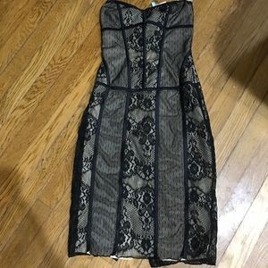 Black and nude Marciano dress
