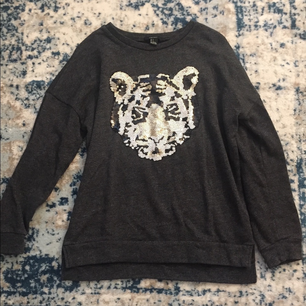 Forever21 tiger sweatshirt/jumper