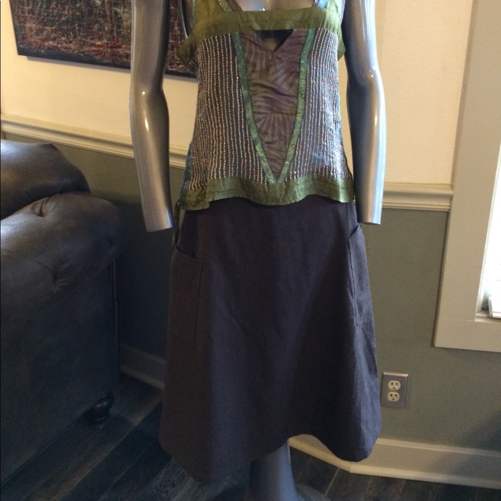 Stewart + Brown Surplus Wool Skirt
