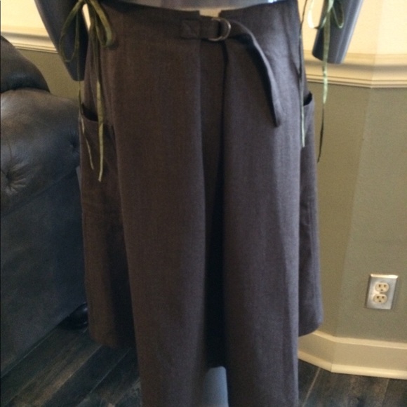 Stewart + Brown Surplus Wool Skirt - Picture 4 of 8