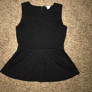 H&M peplum top