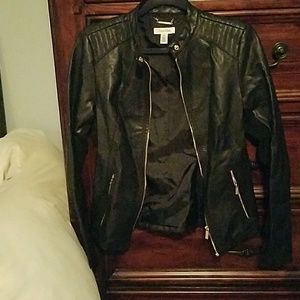 Women's Calvin Klein faux leather jacket