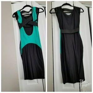 Body-Con Straps in Back Dress