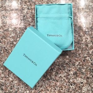 Tiffany & Co box and pouch