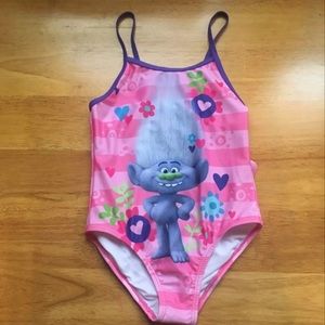 NWT 5/6 Trolls Bathing Suit