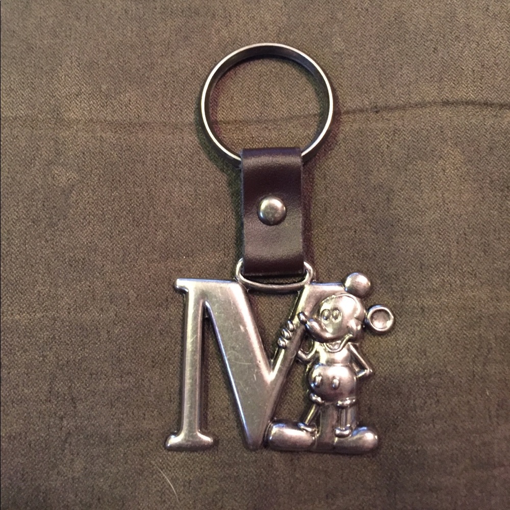 Mickey Mouse "M" Key Chain