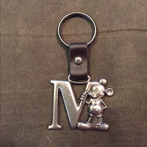 Mickey Mouse "M" Key Chain