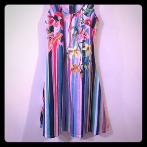 SALE: Materia Girl Vibrant Fit and Flare Dress