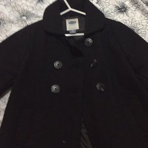 All black pea coat like the grey one from old navy