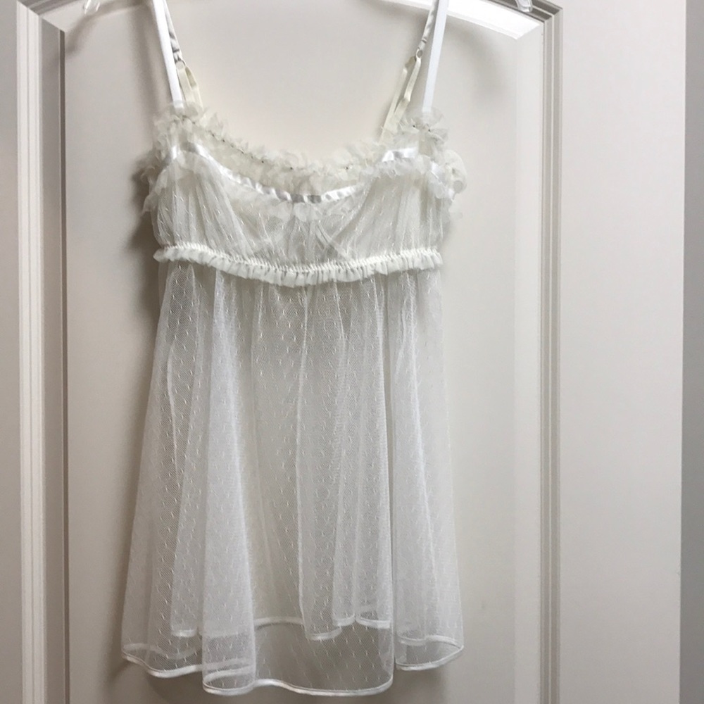 Victoria's Secret cami with underwire.