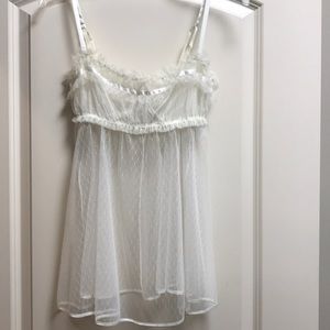 Victoria's Secret cami with underwire.
