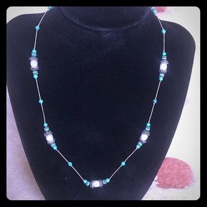 Silver & Turquoise Necklace