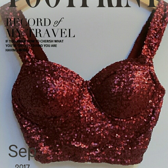 ♡ Sequin Bustier ♡ by Collective Rack - Picture 5 of 6