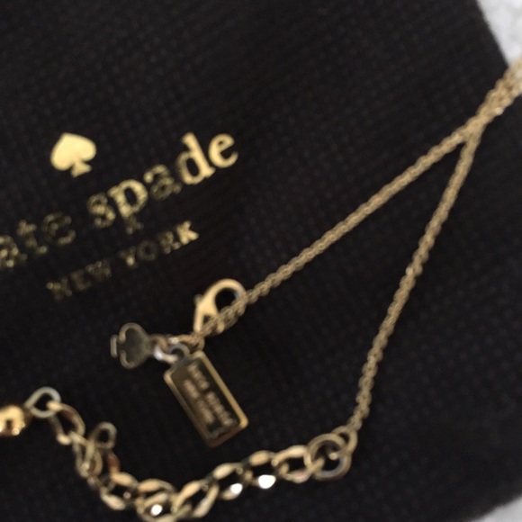 ❌SOLD❌ kate spade 'GOOD AS GOLD' Necklace - Picture 4 of 8
