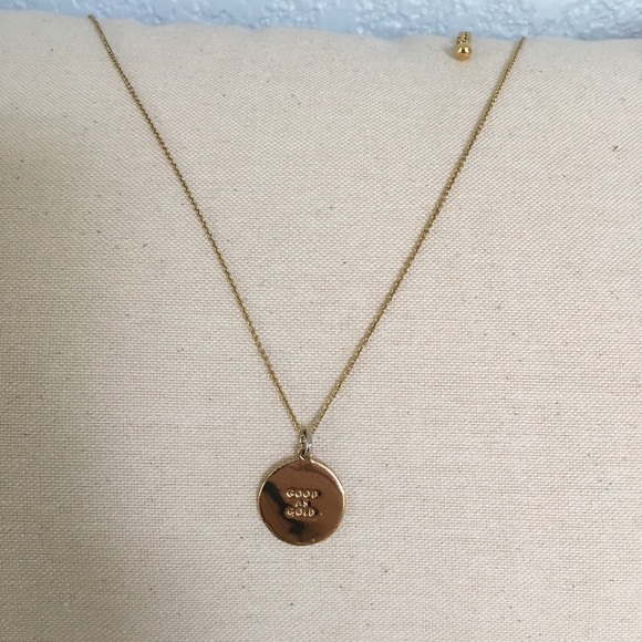 ❌SOLD❌ kate spade 'GOOD AS GOLD' Necklace - Picture 6 of 8