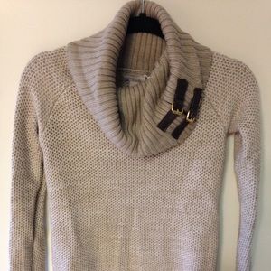 Beautiful brown turtleneck sweater