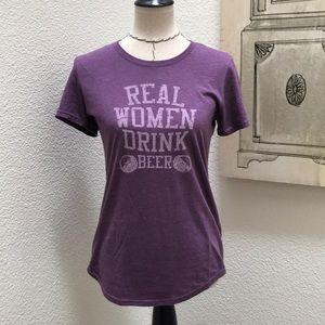 Real Women Drink Beer shirt