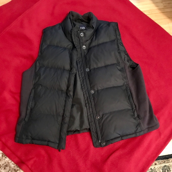 Gap Jackets & Blazers - Black Gap Puffy Down Vest