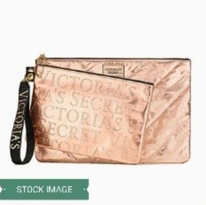 🆕️Victoria's Secret Rose Gold Duo Clutch