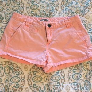 Express pink shorts - size 4
