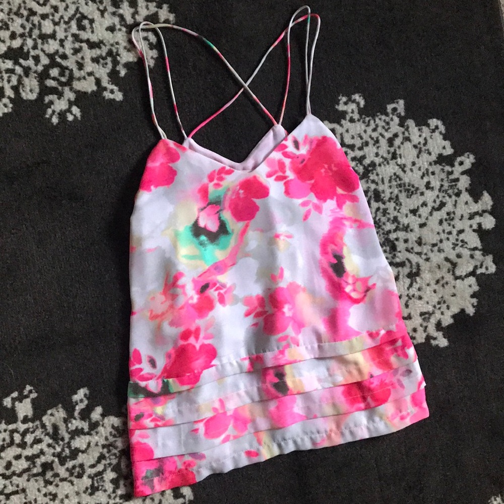 Watercolor tank top